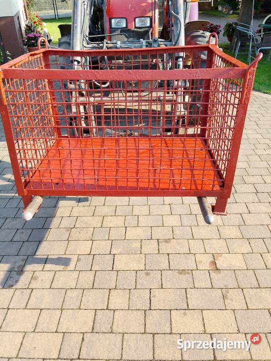 kosz skrzynia transportowa do ciągnika 80x120 Tomaszów Mazowiecki sprzedam