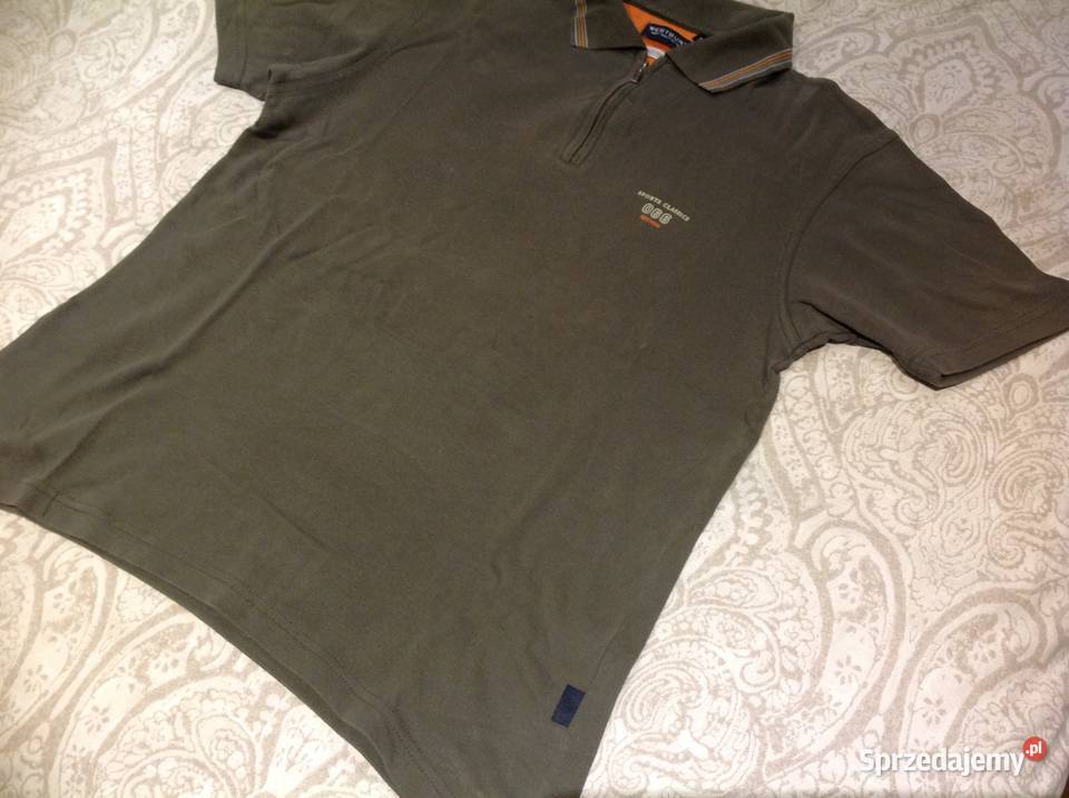 Koszulka Polo Męska WESTBURY M Zielona Khaki lubuskie
