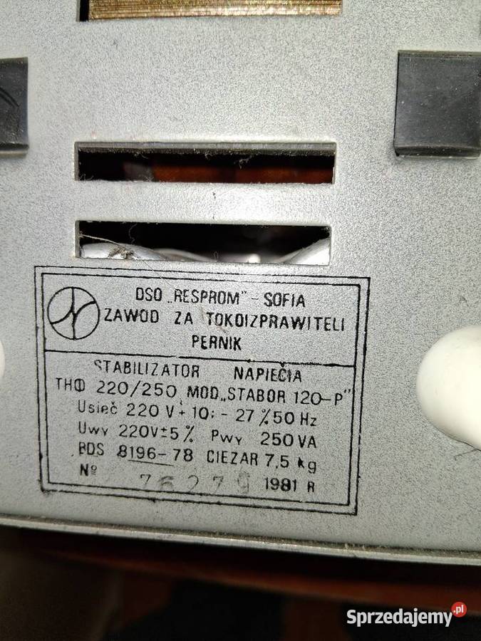 Stabilizator Napięcia sieciowy Stabor 120P Poznań