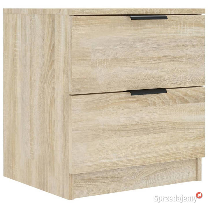Szafki nocne 2 dąb sonoma materiał