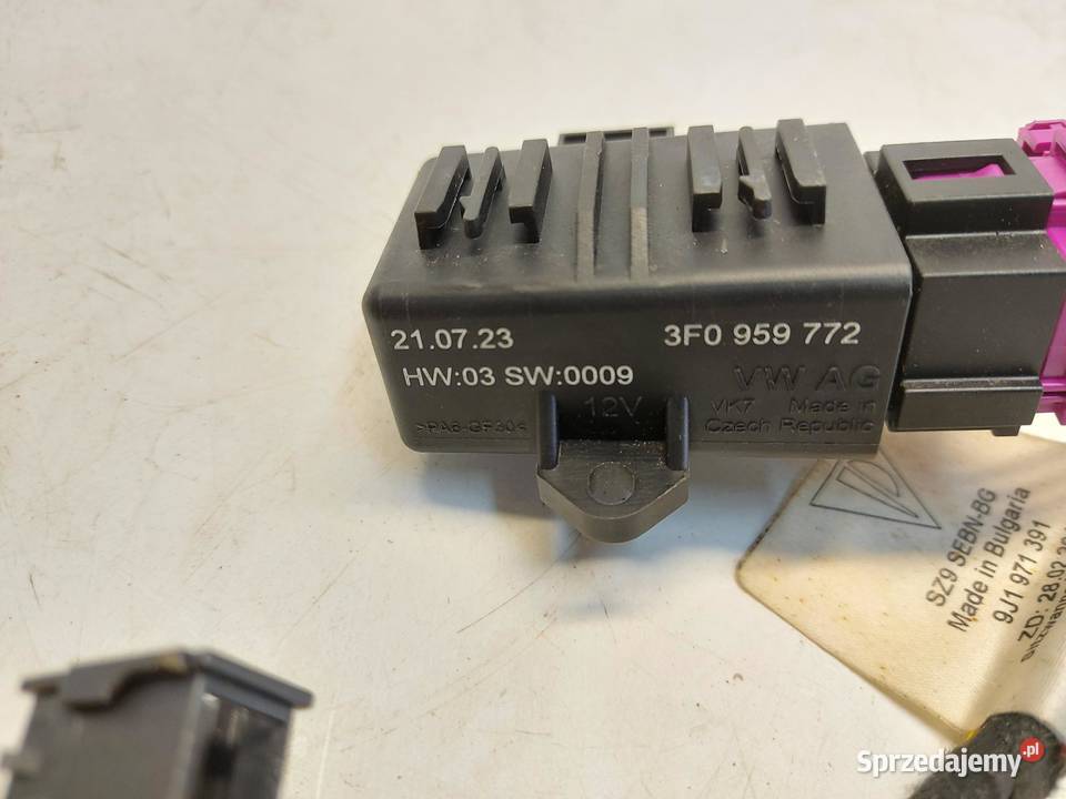 Porsche Taycan GTS 9J1 2023r Moduł sterownik Komputery