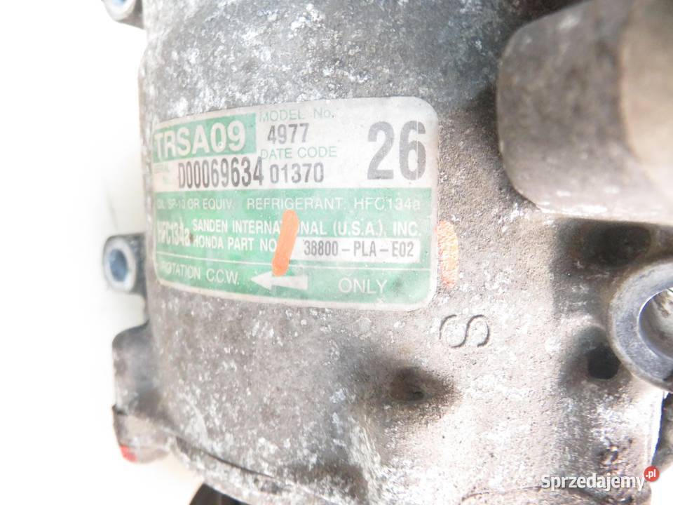 KOMPRESOR KLIMATYZACJI HONDA CIVIC VII 16 i