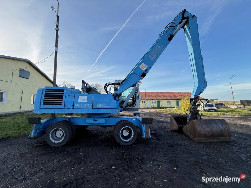 Terex Fuchs Mhl340 Koparka przeładunkowa do Kołodziejewo sprzedam