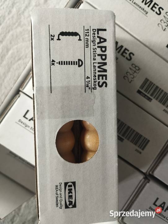 Uchwyty meblowe Lappmes 112mm IKEA Dębica