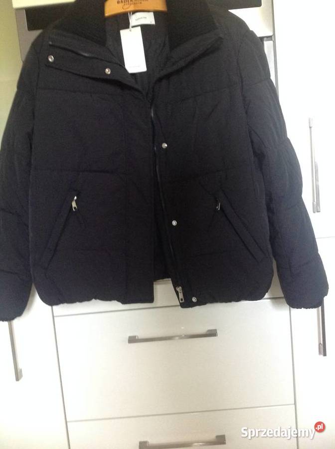 Kurtka Czarna Damska RESERVED M Nowa Nowa Sól