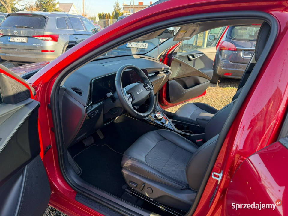Kia Niro navi automat hybryda gwarancja bordowy Niro