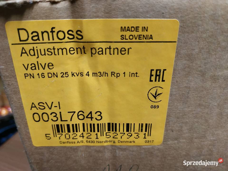 Danfoss ASVl DN 25 Olkusz