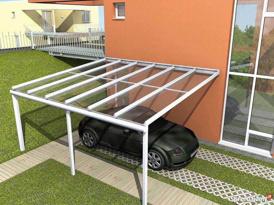 Zadaszenie aluminiowe na samochód taras Nowy Sącz