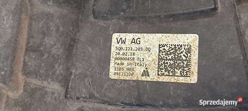 PAS PRZEDNI CHŁODNICE SKODA OCTAVIA III osobowe Lipno