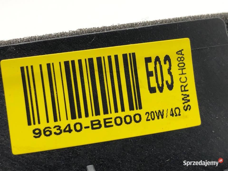 GŁOŚNIK DRZWI TYŁ PRAWY HYUNDAI KONA SX2