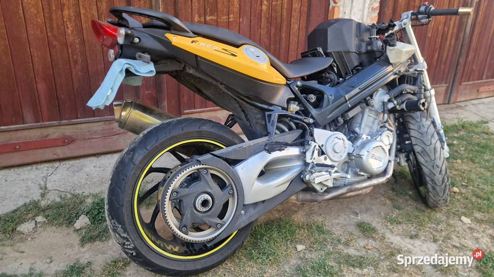 Motocykl BMW F800s uszkodzony odpala idealny na BMW małopolskie Nowy Sącz