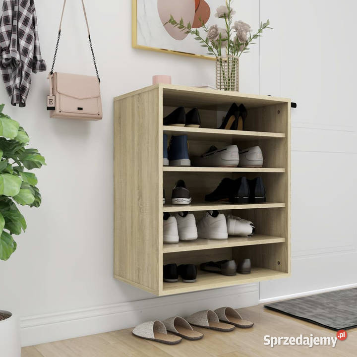 Szafka na buty kolor dąb sonoma 60x35x70 Na buty Warszawa