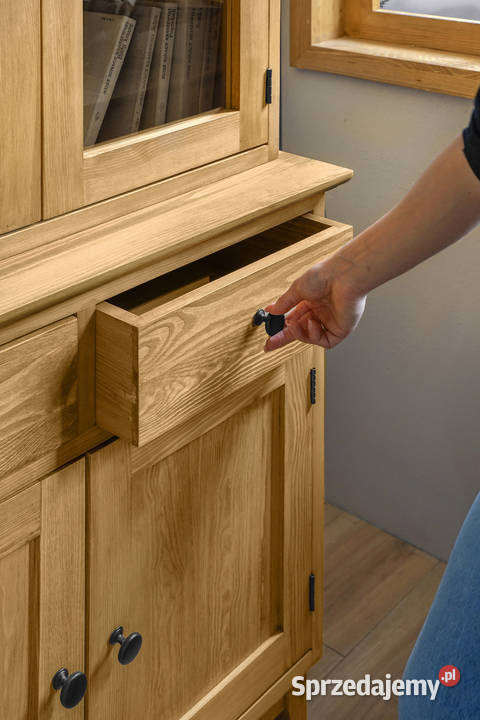 przeszklona witryna drewniana SKN 07 Maków Podhalański