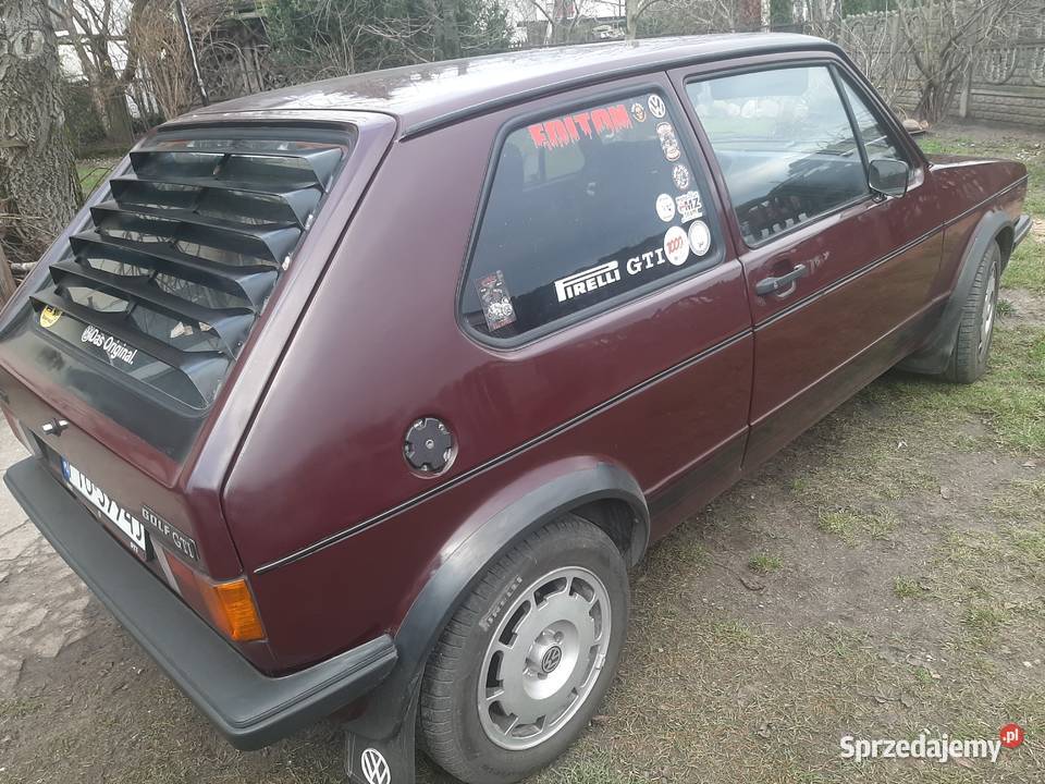 Vw Gti mk1 1976 wielkopolskie Turek