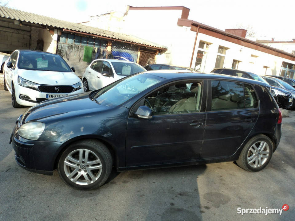 Volkswagen Golf sprzedam ładnego golfa 5 z 2008r lakier metallic