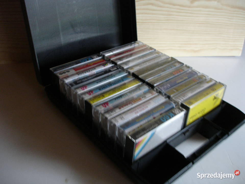 Pudełko na 24 kasety magnetofonowe Zielona Góra