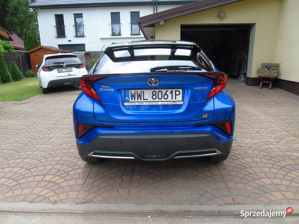 Toyota c hr 20 Gr Sport bezwypadkowa pierwszy niebieski C-HR Marki