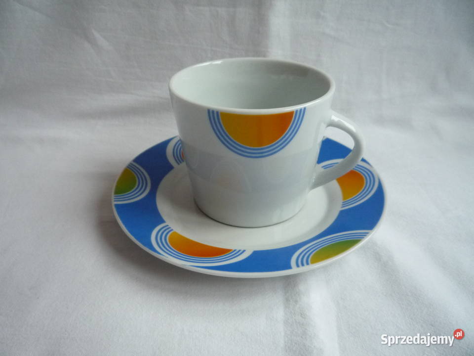 Serwis Kawowy 5 filiżanek i 5 spodków Nowy Szczecin