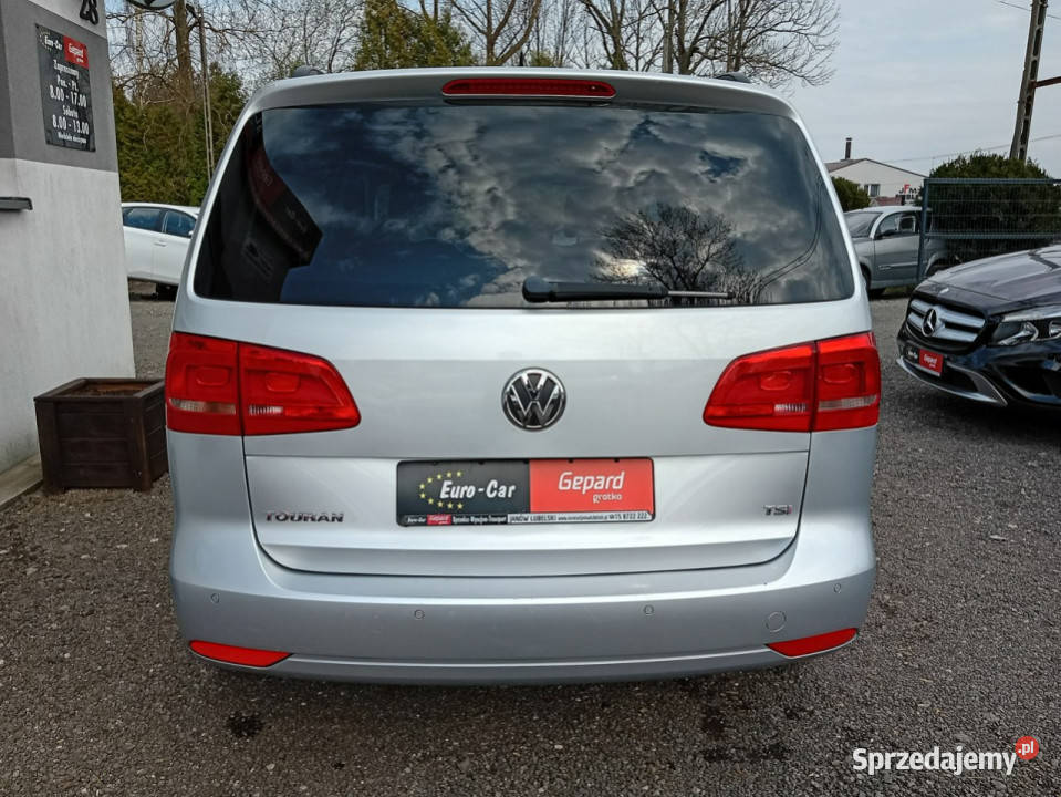Volkswagen Touran II 20102015 srebrny Janów Lubelski