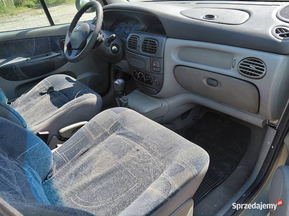 Renault Scenic 19d ważne OC i przegląd
