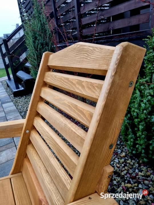 Meble ogrodowe drewniane składane meble tarasowe Kalety