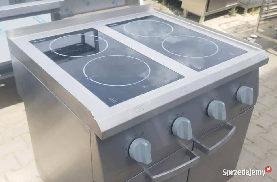Kuchnia Indukcyjna 4 Pola Grzewcze STALGAST Moc Ostrów Wielkopolski