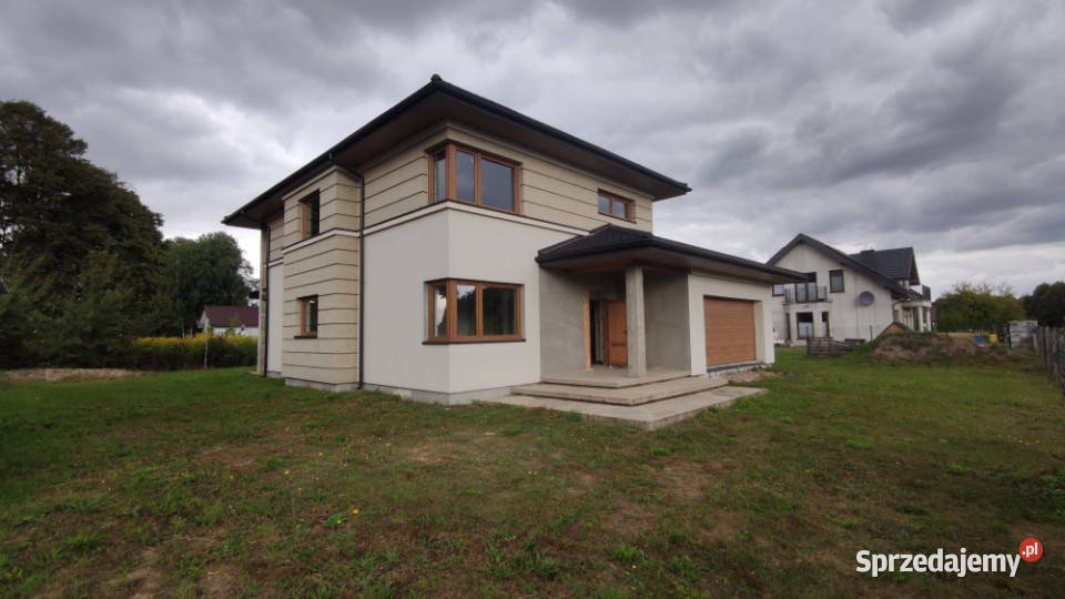 Energooszczędny Dom 2216m2 w zielonym zakątku garaż Sprzedaż łódzkie Bełdów