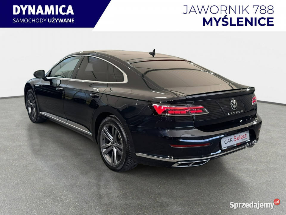 Volkswagen Arteon VAT 23 Rline 20TSI 190 DSG czarny małopolskie Myślenice