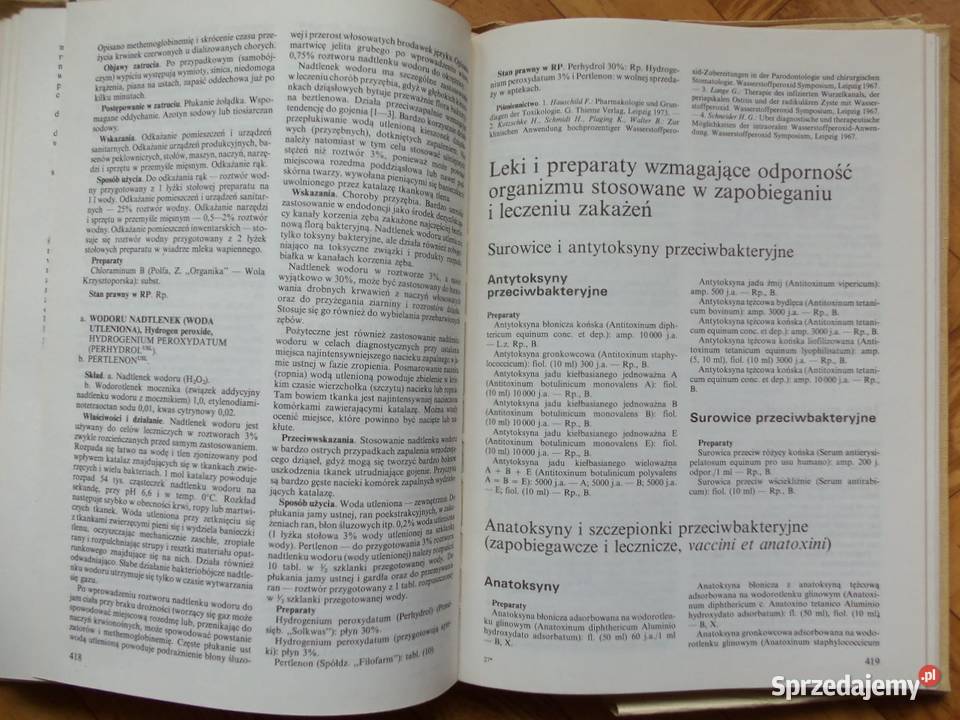 Leksykon leków T Chruściel K Gibiński 1992 r ISBN 8320015006
