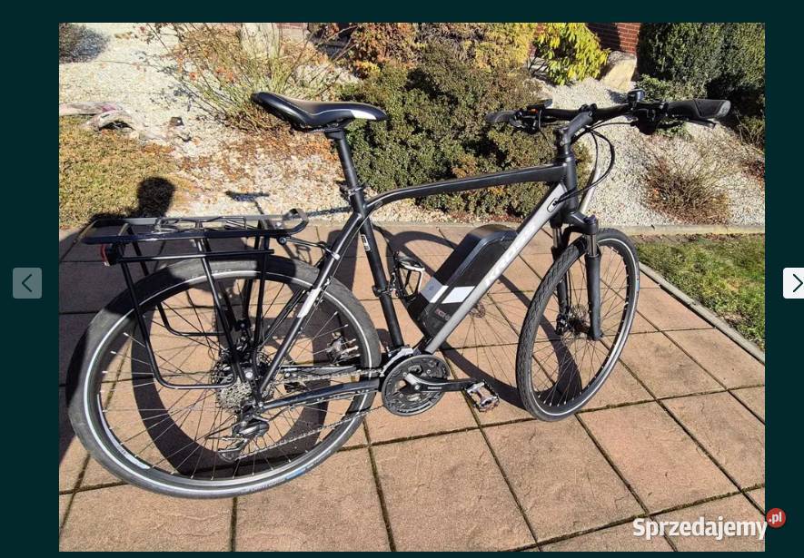 rower elektryczny Kross Evado Hybrid 10 śląskie Radlin sprzedam