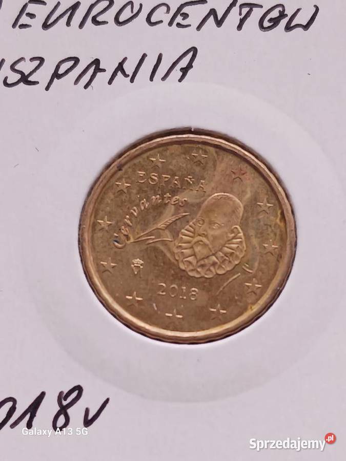 10 Eurocentów Hiszpania 2018 r Konin