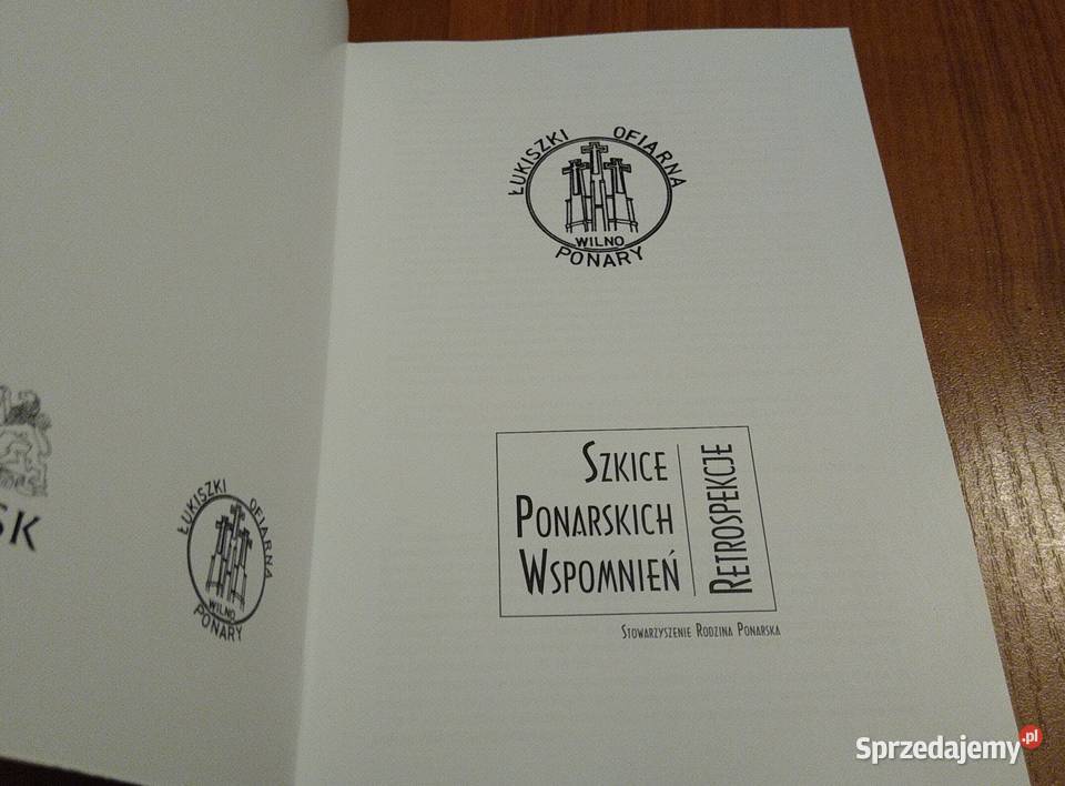 Szkice ponarskich wspomnień retrospekcje Gdańsk