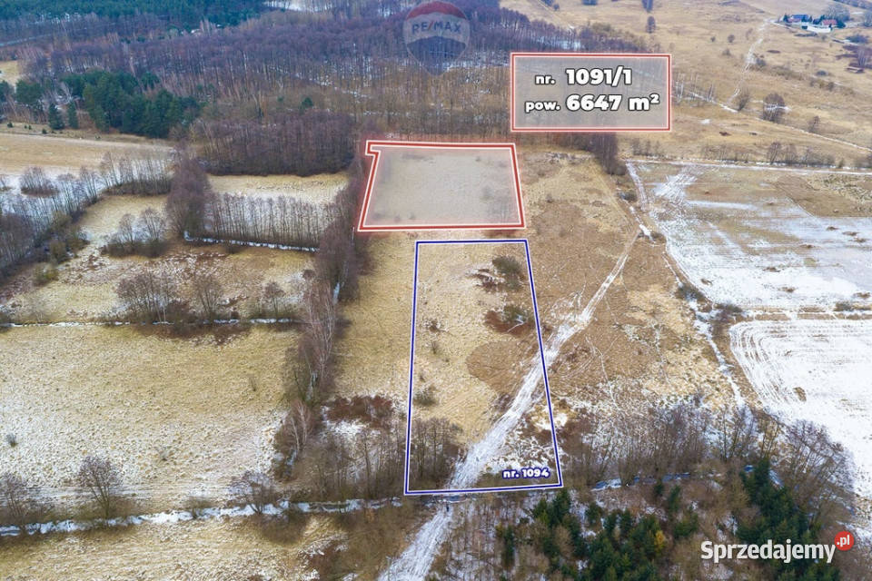 Działka rolna o pow 6647 m Świdnica