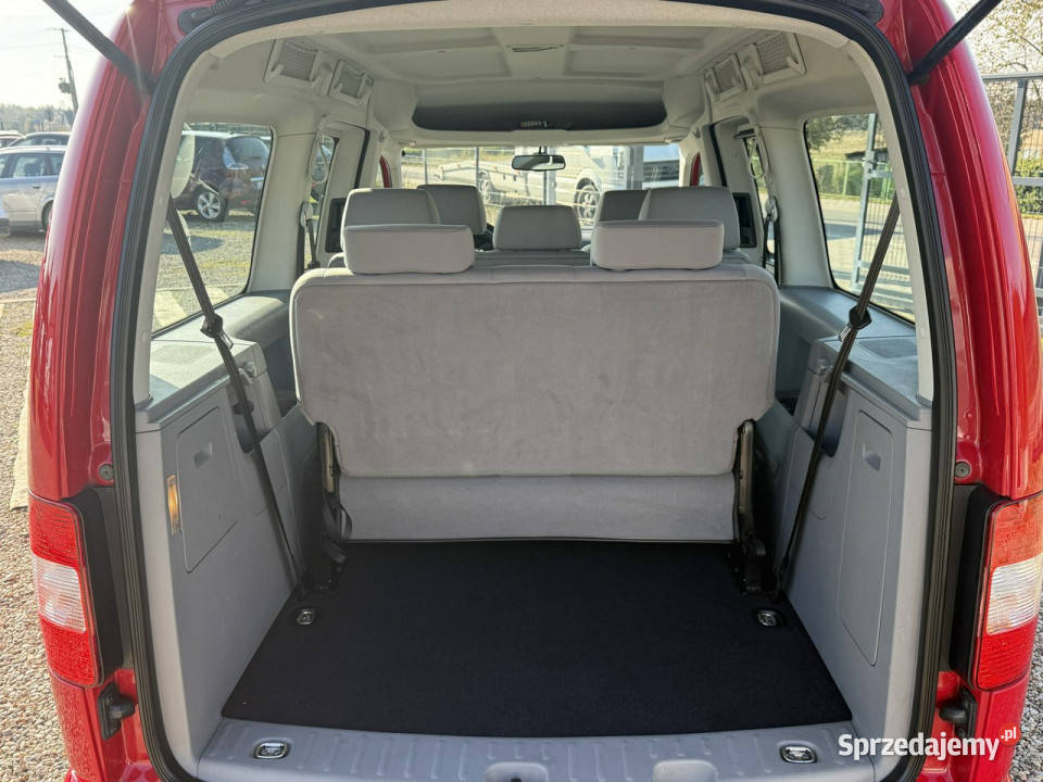 Volkswagen Caddy MAXIDSG19 tdi7osobowyz Niemiec isofix Caddy Dąbrowa