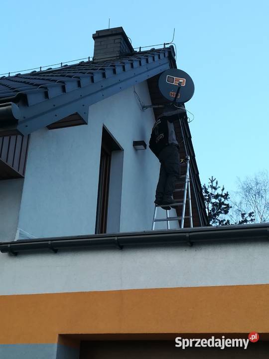 Ustawianie Montaż Anten Satelitarnych Naziemnych Serwis RTV i AGD Dąbrowa Górnicza