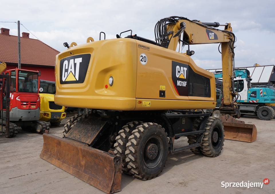 Koparka kołowa CAT M 316F 2020 nie świętokrzyskie Jeziorko