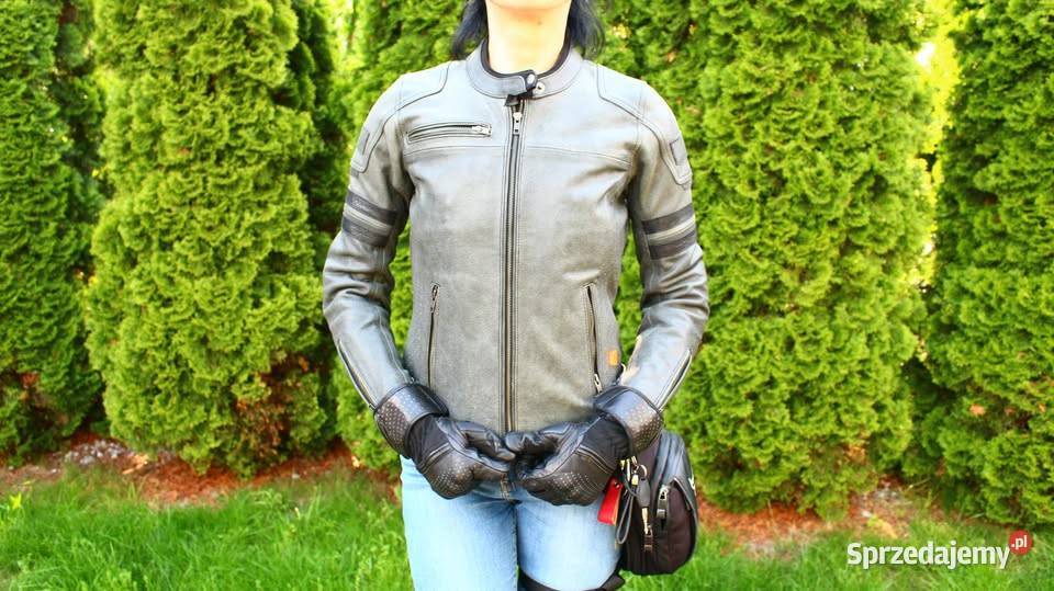 Kurtka motocyklowa damska Seca Hornet ii retro Biała Podlaska