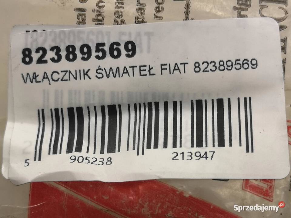 PRZEŁĄCZNIK ŚWIATEŁ PRZECIWMGIELNYCH FIAT CROMA