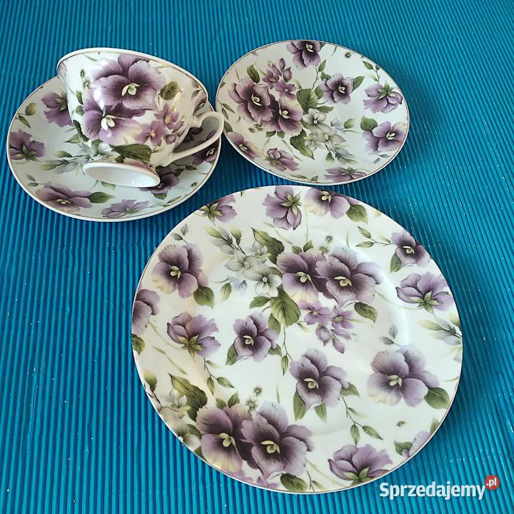 porcelana bratki Porcelana i szkło Bukowno