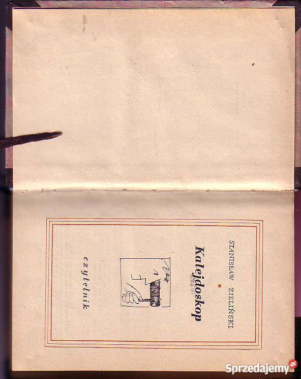 6239 KALEJDOSKOP STANISŁAW ZIELIŃSKI Proza i poezja