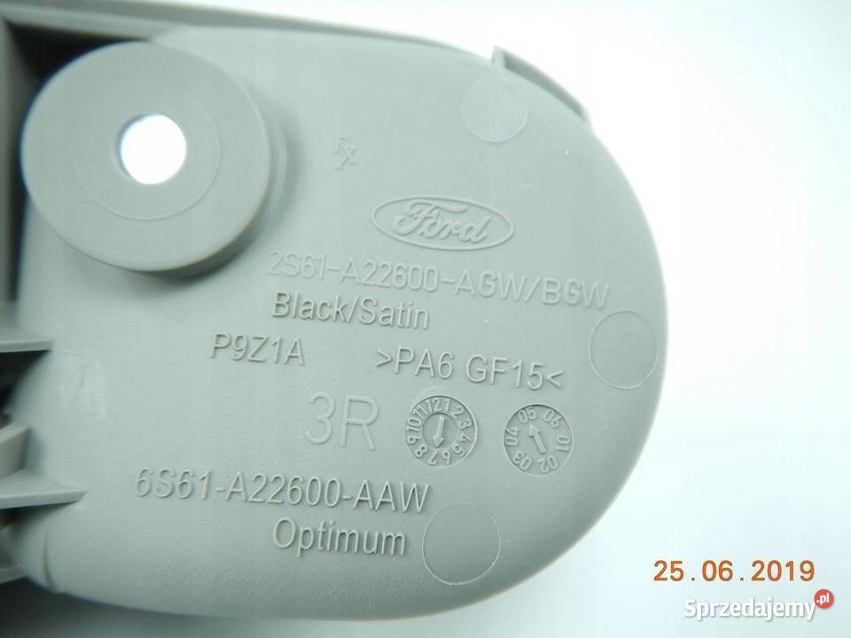 KLAMKA WEWNĘTRZNA PRZÓD FIESTA MK6 0108 ASO lubelskie sprzedam