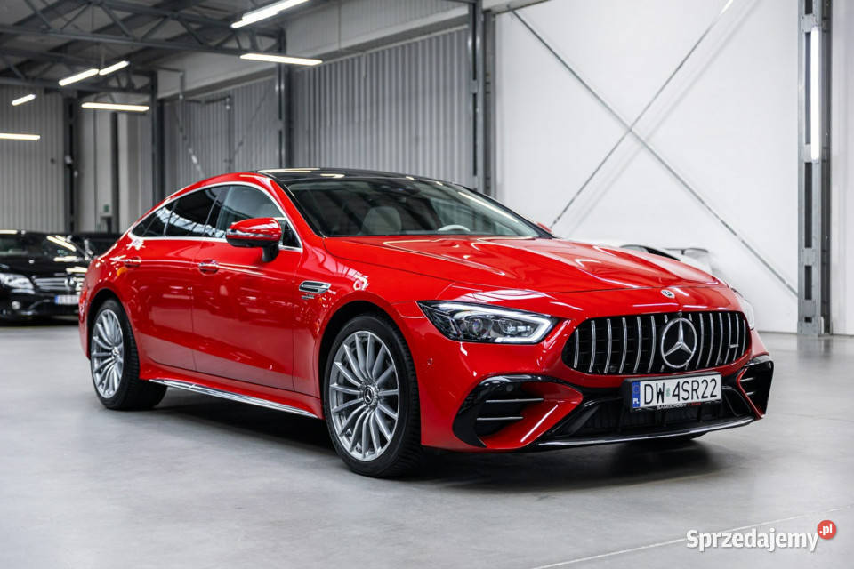 Mercedes AMG GT 53 AMG Salon Polska Bezwypadkowy przyciemniane szyby Węgrzce