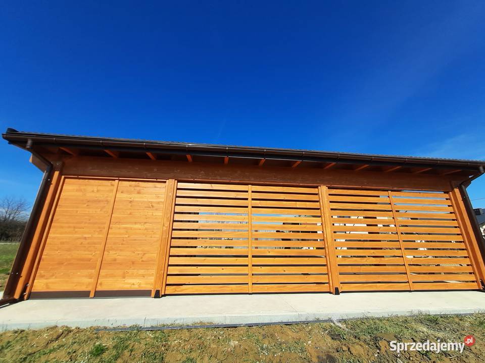 Wiata garażowa Florencja 9MP Altany i wiaty Łącko