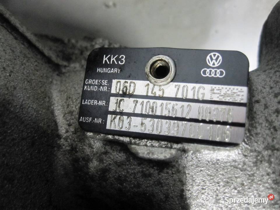 Audi A4 20 TFSI 07r 200 BWE 06D142701G