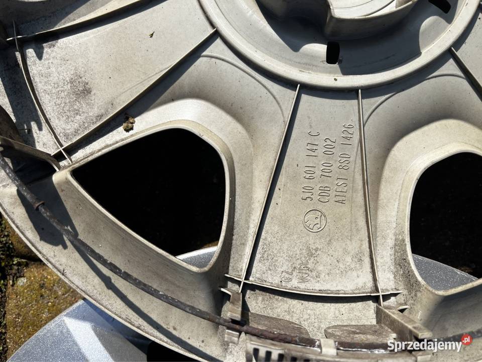 Kołpaki oryginalne skoda 15 Domaszczyn