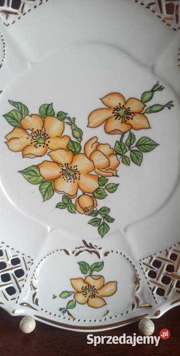 Patera z ażurem Kaiser Germany Ręcznie zdobiona Gdańsk