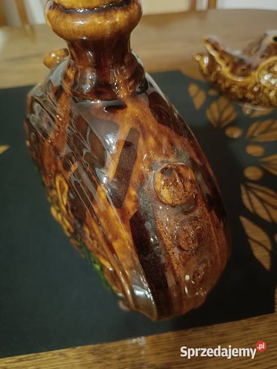 Sary bukłak ceramiczny wazon dzbanek kujawsko-pomorskie Lipno