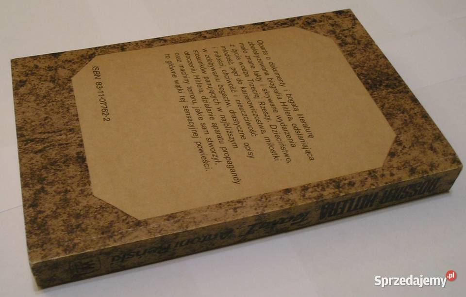 DOSSIER HITLERA Łódź