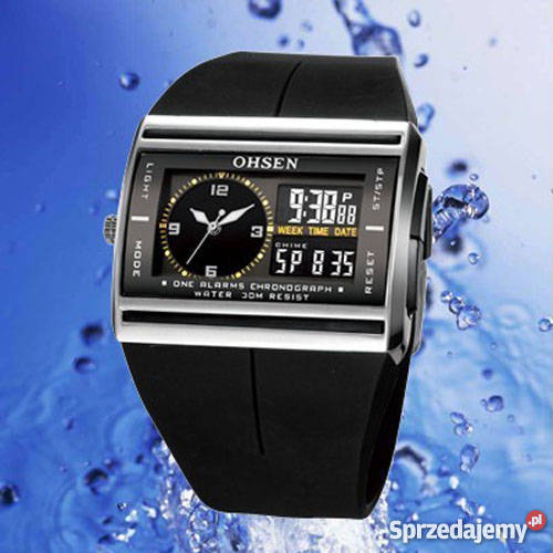 Męski Zegarek OHSEN A001 Sportowy Zegarki i Biżuteria śląskie Katowice