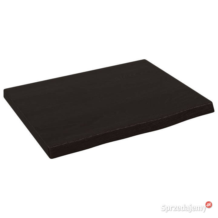 Półka ciemnobrązowa 40x30x2 wykończone lite Warszawa